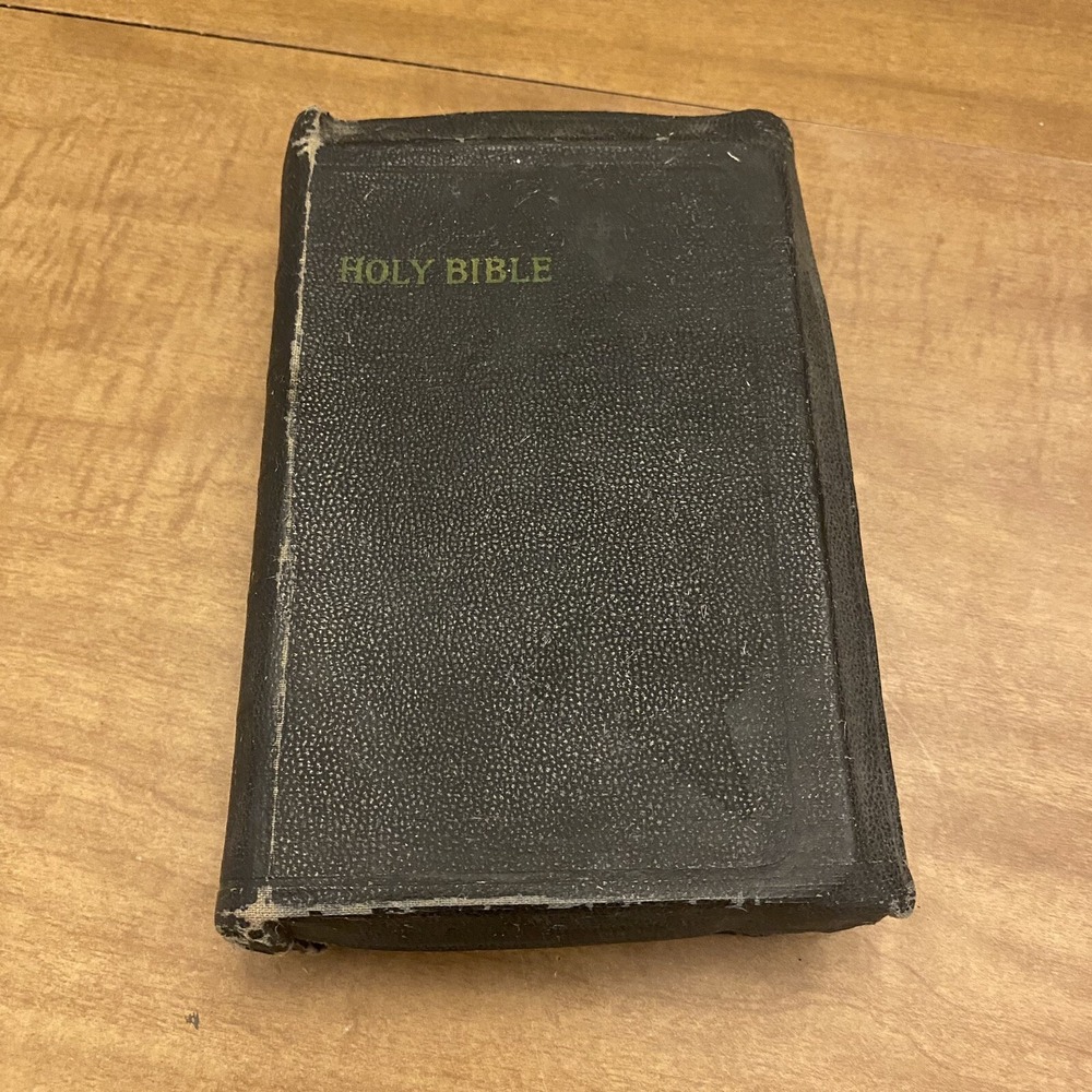 The Holy Bible KJV VTG Leather Pilgrim Press